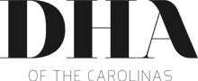 A green and black logo for the carolina hills.